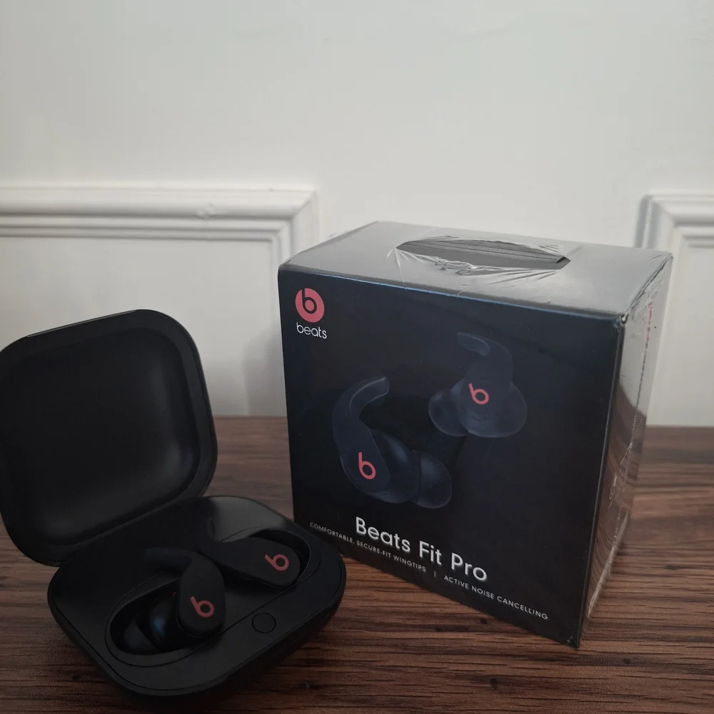 Beats by Dre Fit Pro Wireless Earbuds - Black and Red